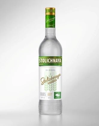 STOLICHNAYA ORGANIC – первая органическая водка в линейке бренда STOLICHNAYA.