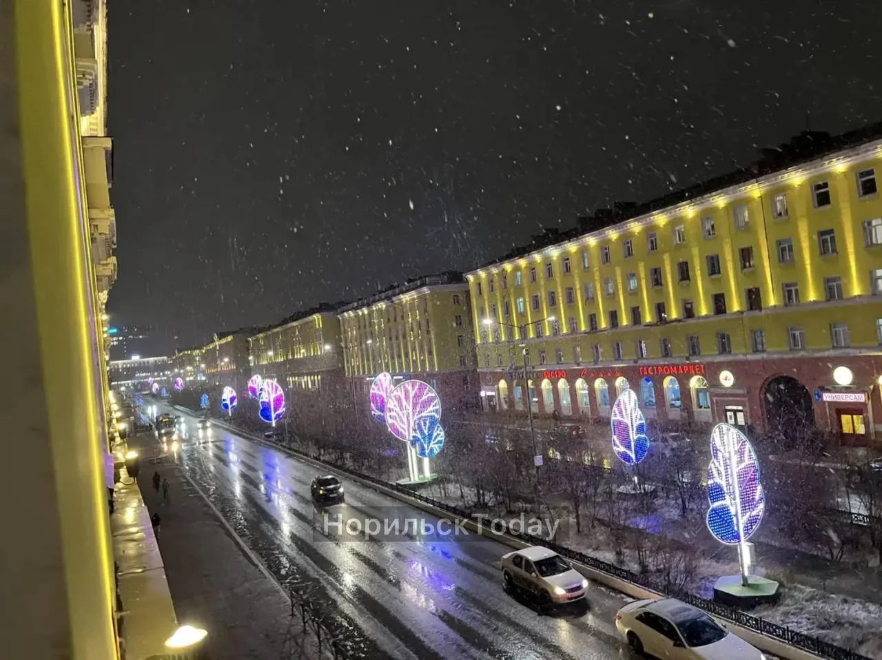 😍 Спокойный сонный Норильск
