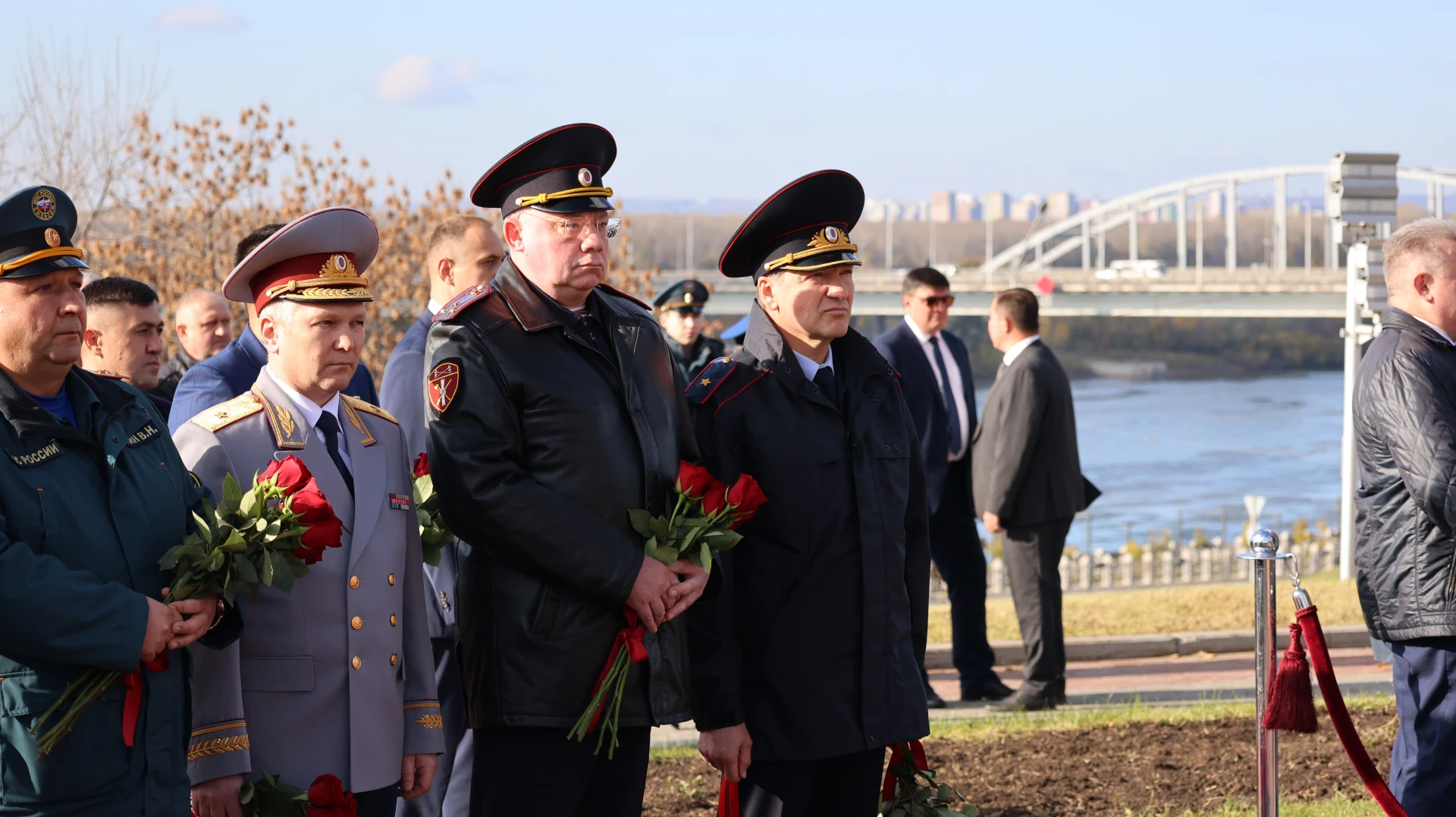 🌟 Врио министра внутренних дел республики Евгений Полтавец принял участие в торжествен...