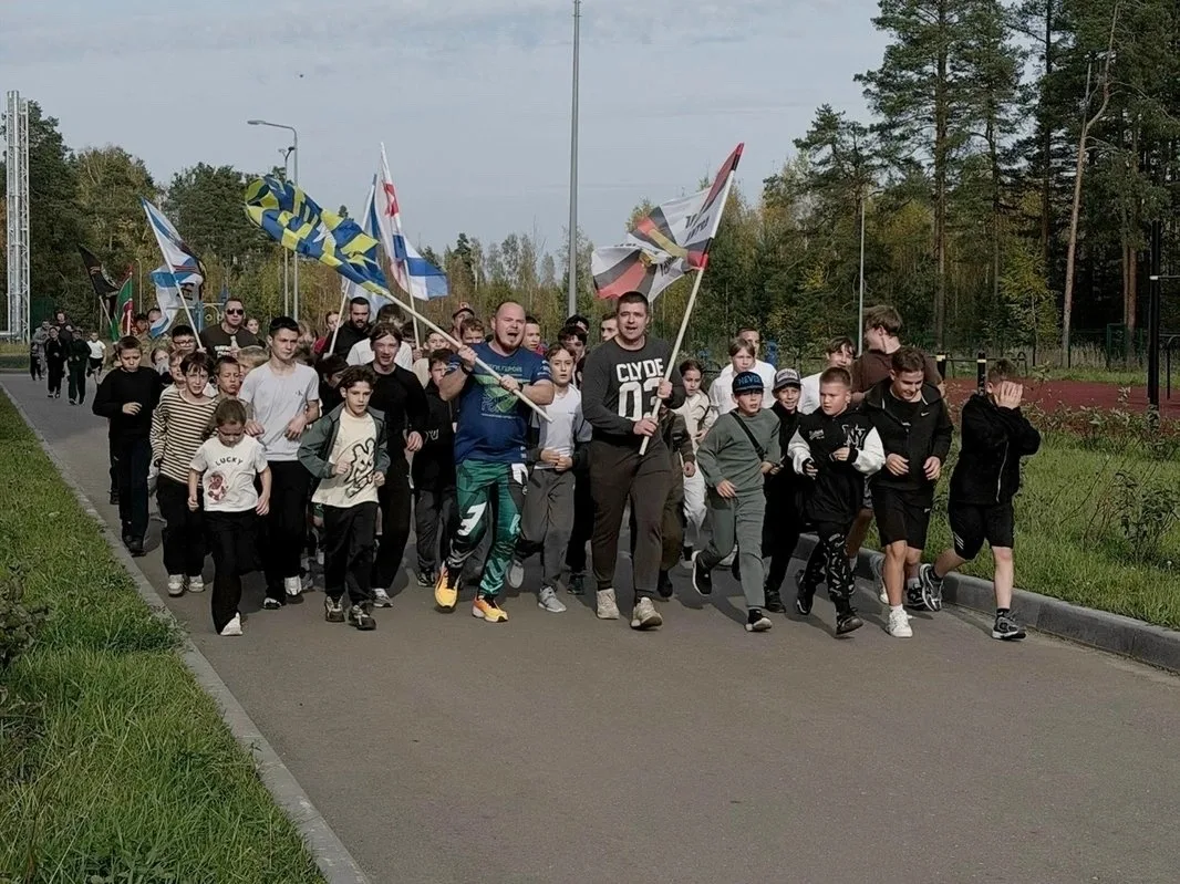 В школе №1 прошёл «Забег Памяти»