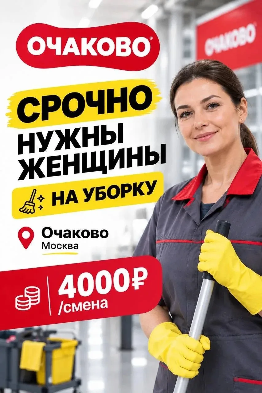 🚨 СРОЧНЫЙ НАБОР НА ОЧАКОВО!