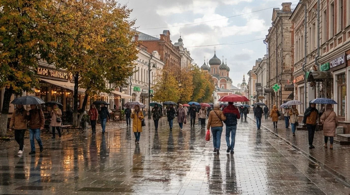 🌦️Туляков ждут тёплые, но дождливые выходные