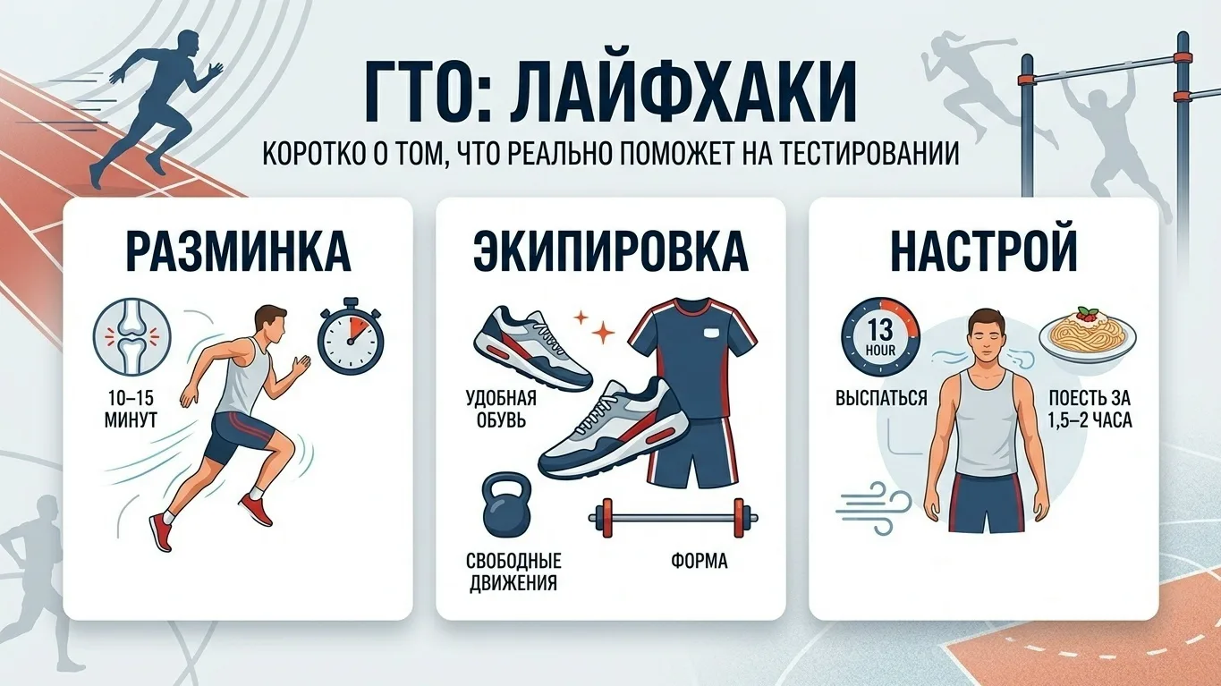 💪 ГТО: полезные советы, которые помогут показать лучший результат ✨