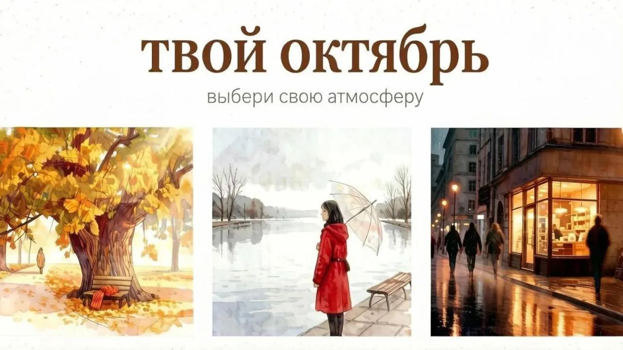 🍁Выберите 1 картинку: тест, который на 100% попадет в ваш осенний вайб