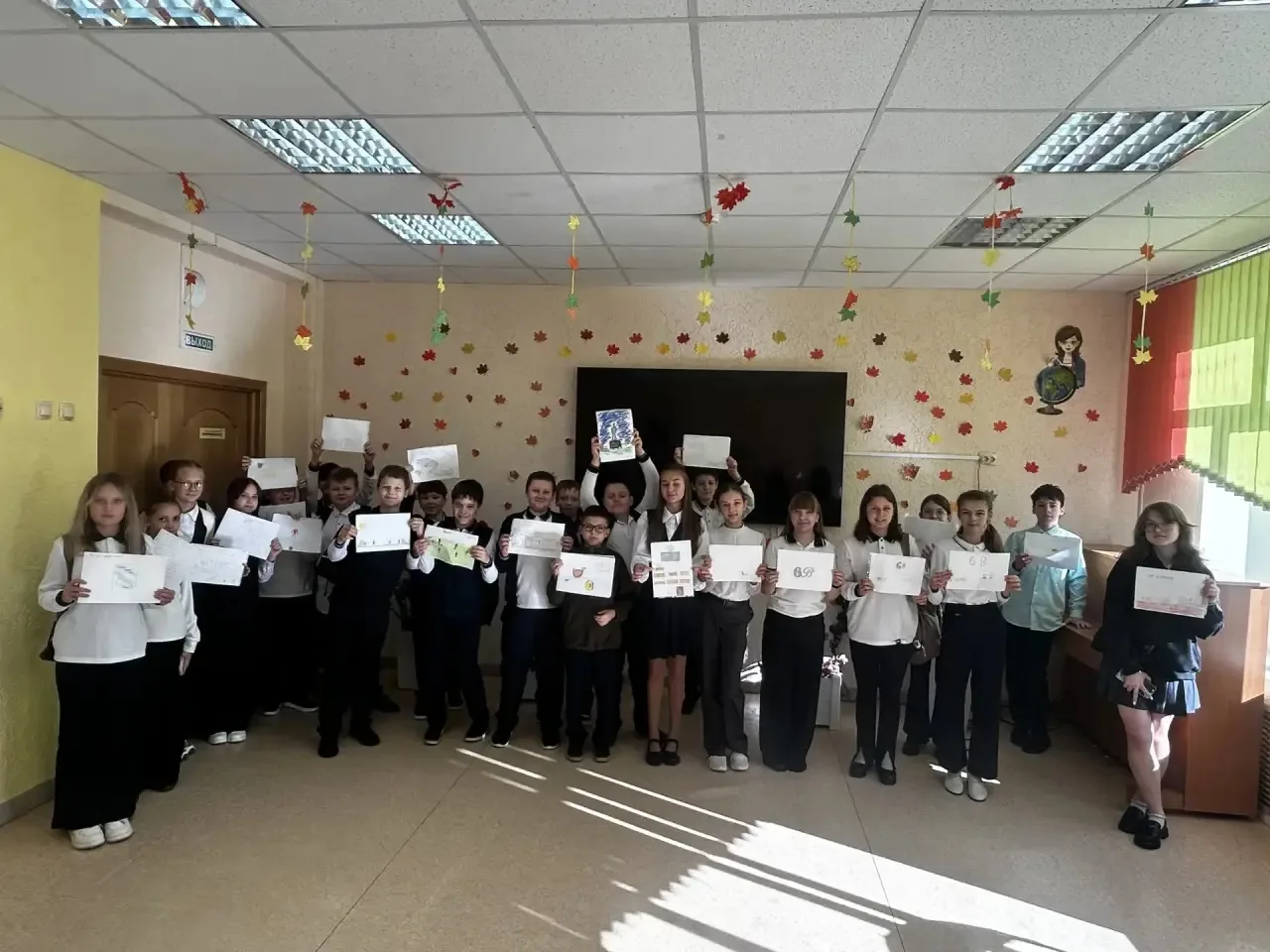 в 6 «В» классе прошло социально‑психологическое занятие «Что мне нравится в школе»🏫. Р...