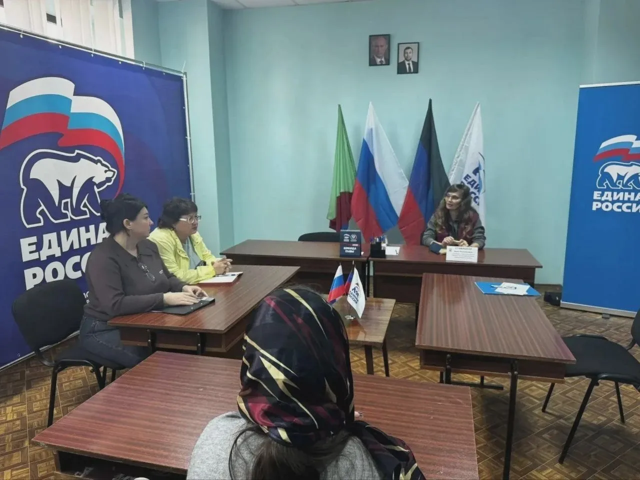 На приёме в Горловке обсудили проблемы жителей