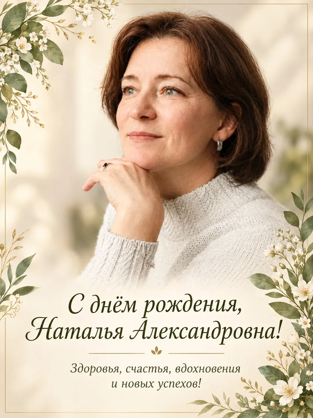🌷 С юбилеем, Наталья Александровна!