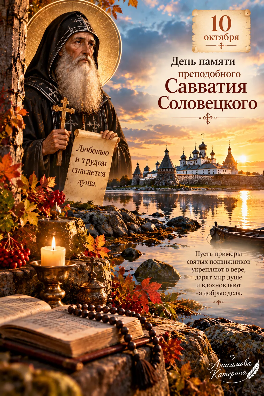 🥰 Оставляйте реакции, если понравилась открытка и делитесь с близкими ❤️