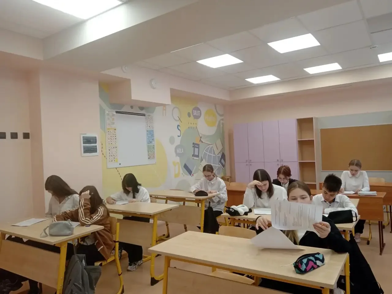 📚 Сегодня в школе прошёл школьный этап Всероссийской олимпиады школьников по литературе!