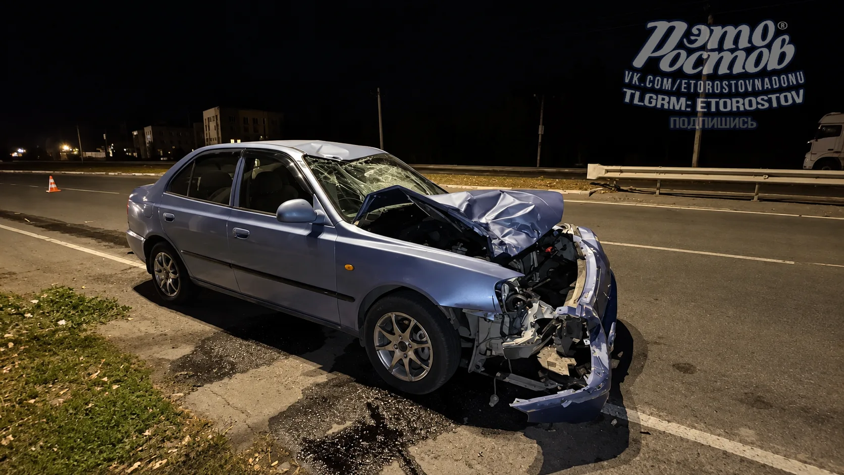 🏍 Мотоциклист погиб после лобового столкновения с Hyundai Accent в Волгодонске