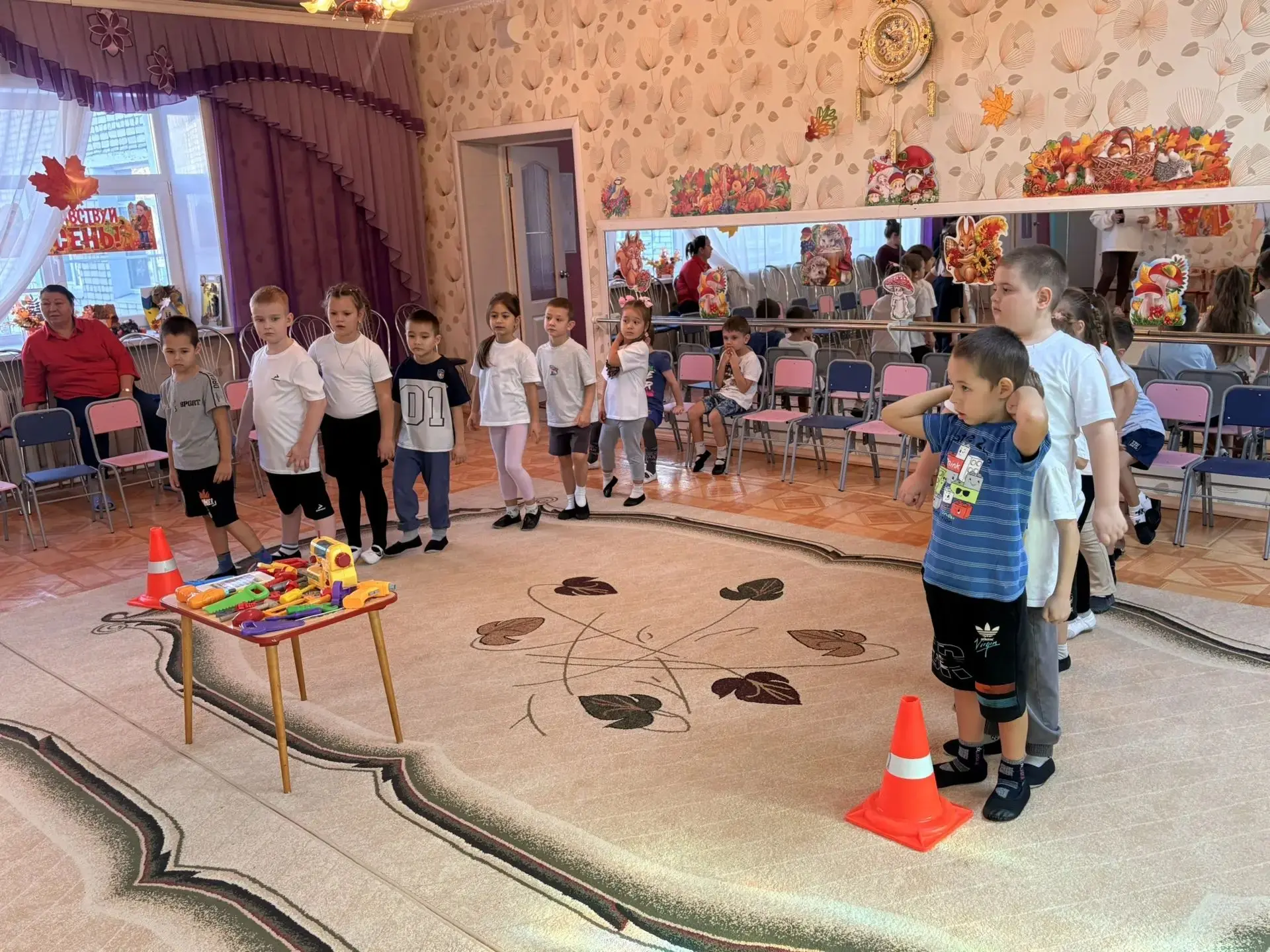 🎉 Сегодня у нас прошло спортивно‑физкультурное мероприятие, посвящённое Дню отца! 🎉