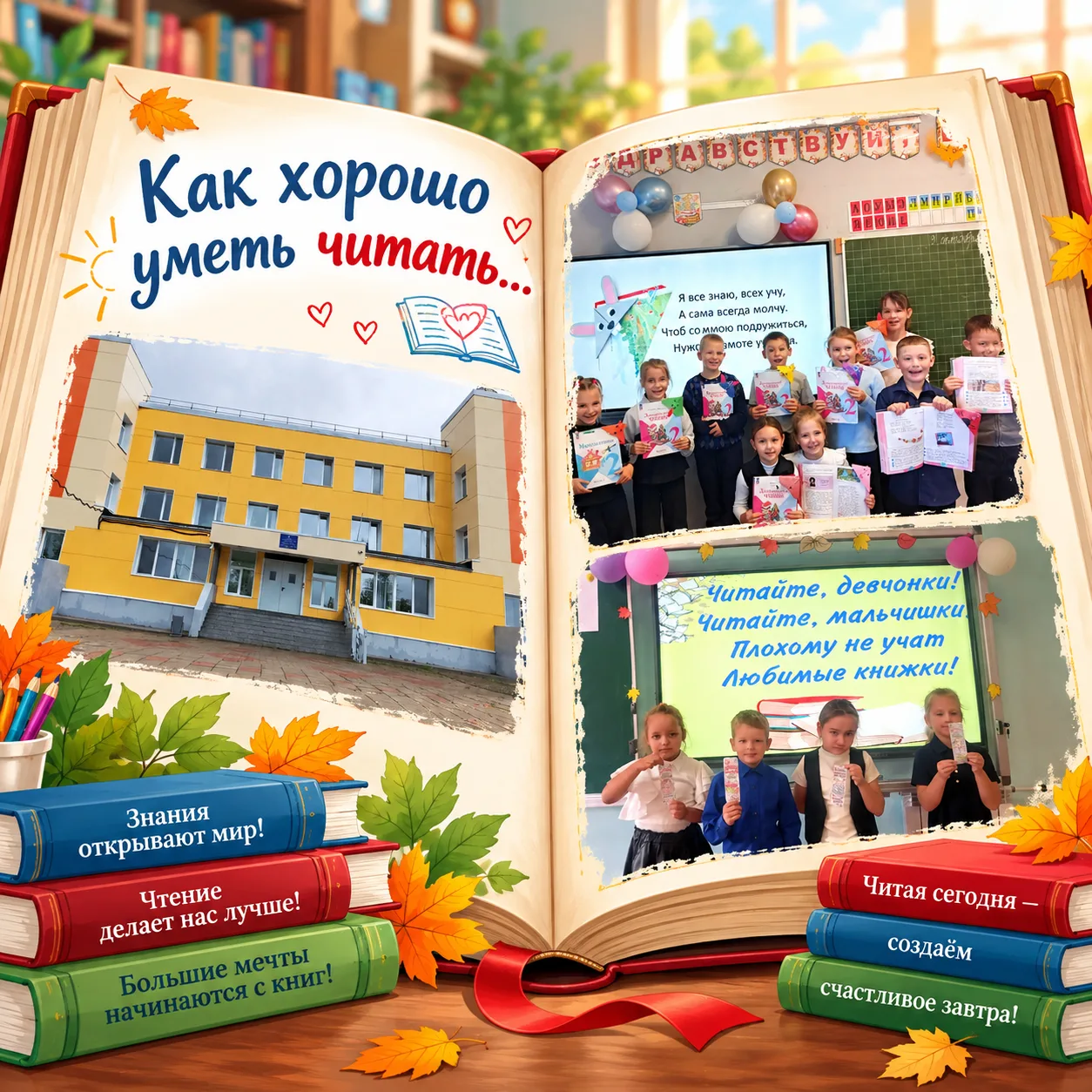 📖 Как хорошо уметь читать…