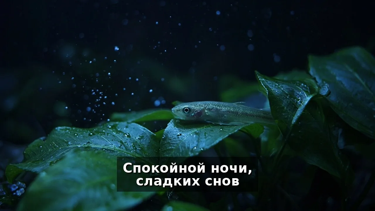 Как засыпается под тихий гул фильтра — это вам не белый шум из приложения, это колыбель...