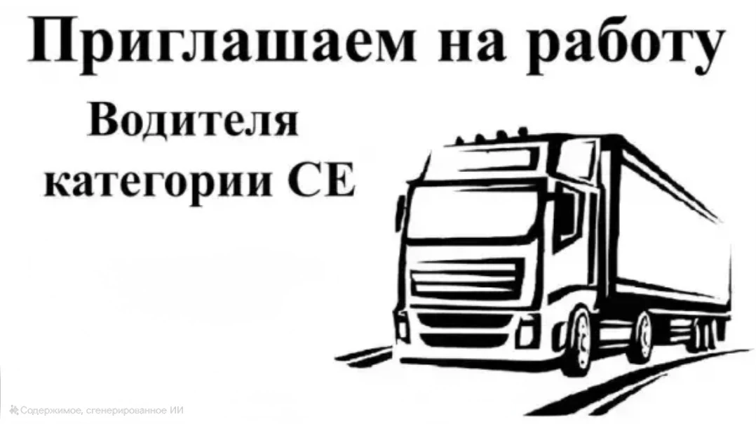 Водитель автомобиля грузового/специального.