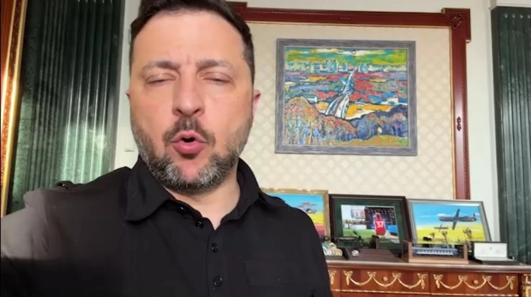 Просроченный говномес заявил, что сегодня прилетело по электростанции в Киеве...