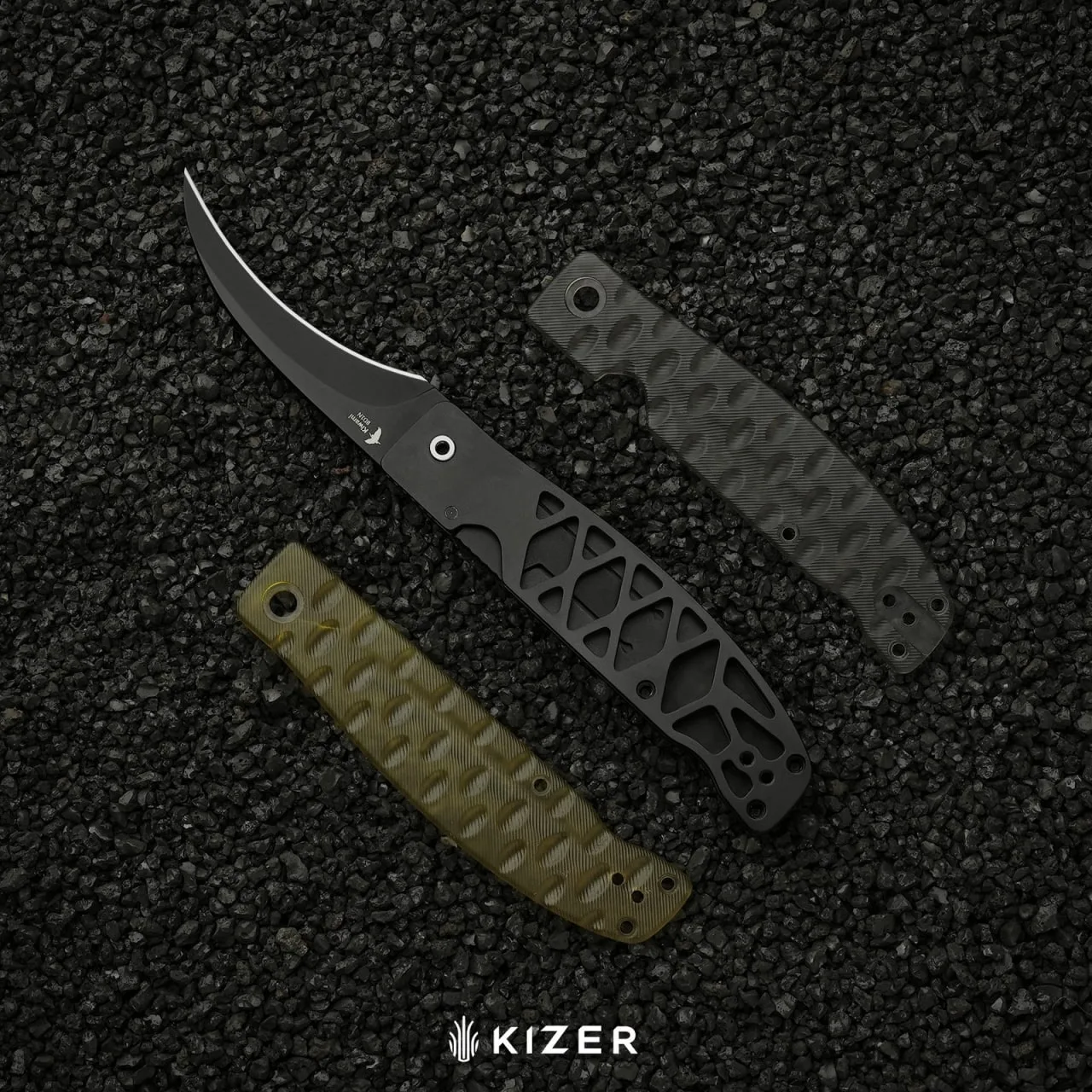 Компания Kizer выпустила новый нож Kiwami совместно с дизайнером Kopasdesign.