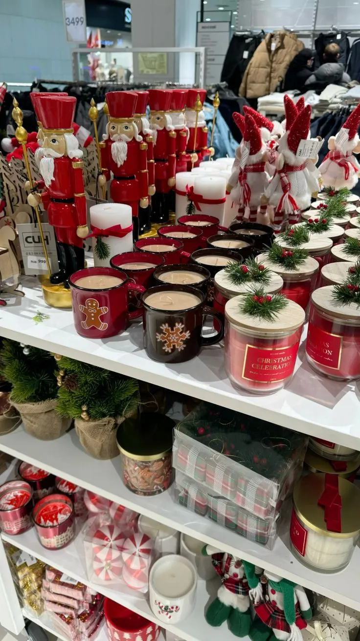 А в магазинах начинают появляются новогодние товары🎄Поснимала немного в Фамилии.