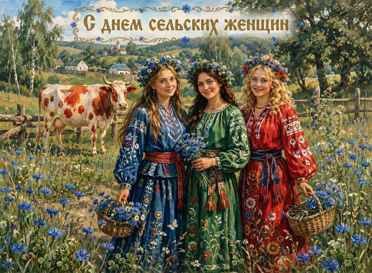 Дорогие сельские женщины!