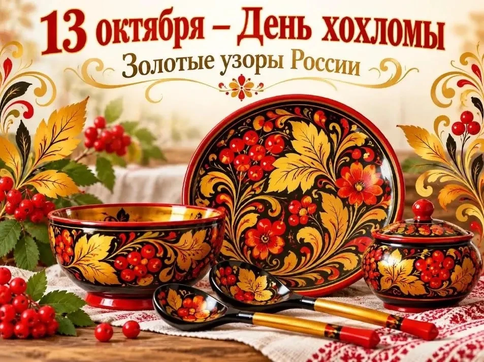 13 октября — День хохломы!