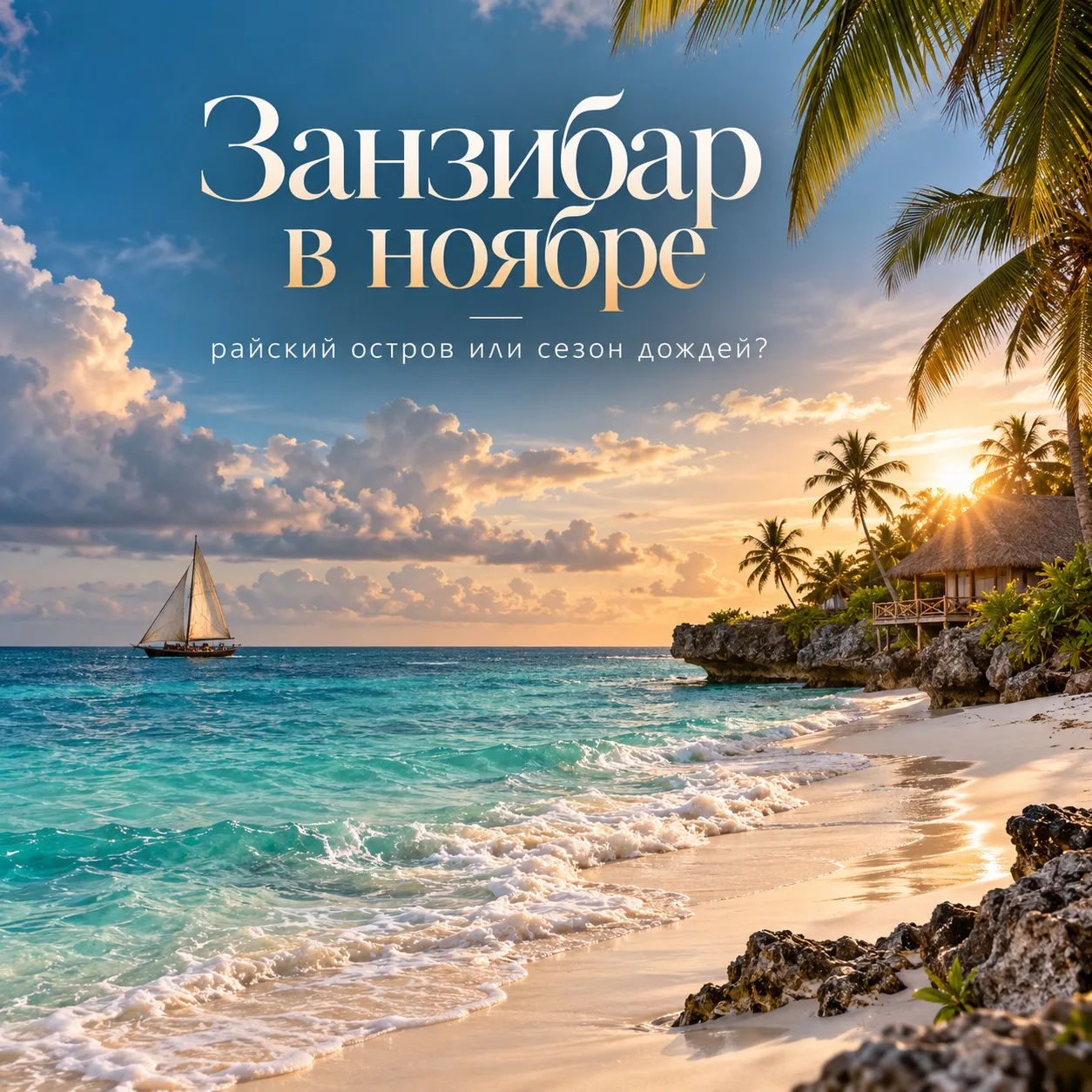 🇹🇿 ЗАНЗИБАР В НОЯБРЕ: ТРОПИЧЕСКИЙ РАЙ ИЛИ ОТПУСК В КОМПАНИИ ЛИВНЕЙ?! 😂🌴