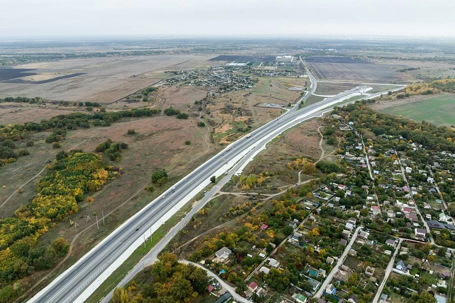 🚧 Новая дорога к мосту через Волгу