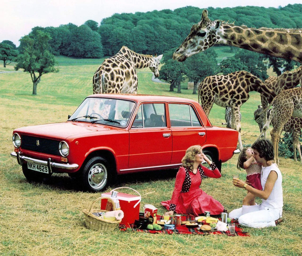 Реклама ВАЗ-2101 “Жигули”, 1970-е.