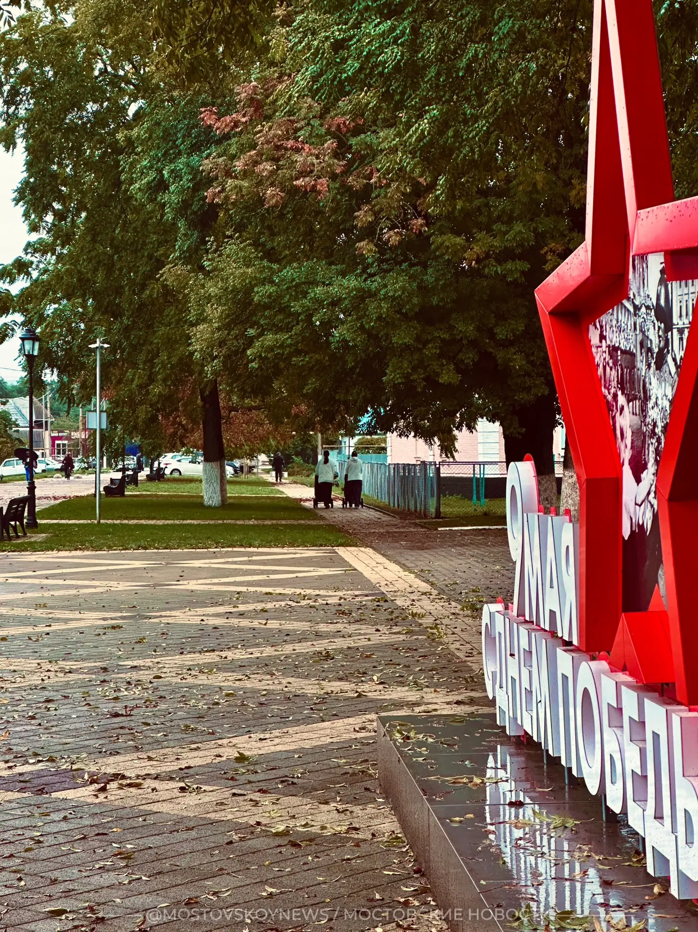 Осень умеет делать обычные места особенными. 🍂 Знакомые дорожки, деревья и скамейки вд...