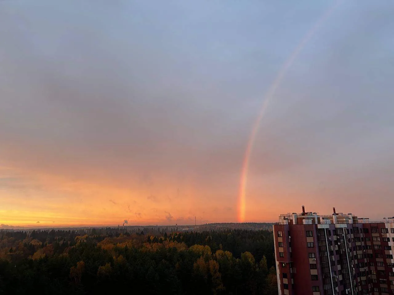 Когда среда заканчивается красиво 🧡