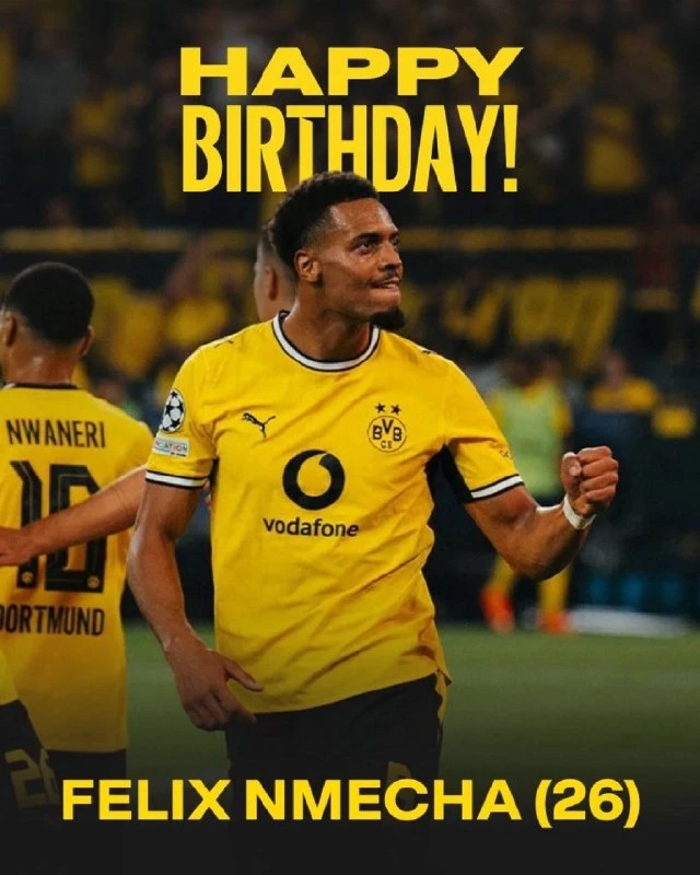 🎉 С днём рождения, Феликс Нмеча (26)!