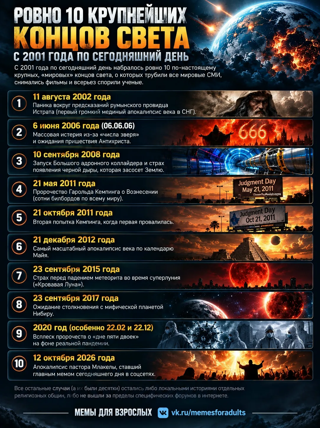 Зумеры пережили 10 концов света за последние 24 года — за это время должны были случить...
