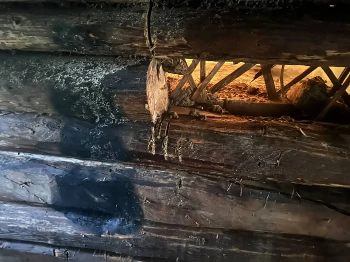 В Клинцовском районе ранним утром загорелся жилой дом
