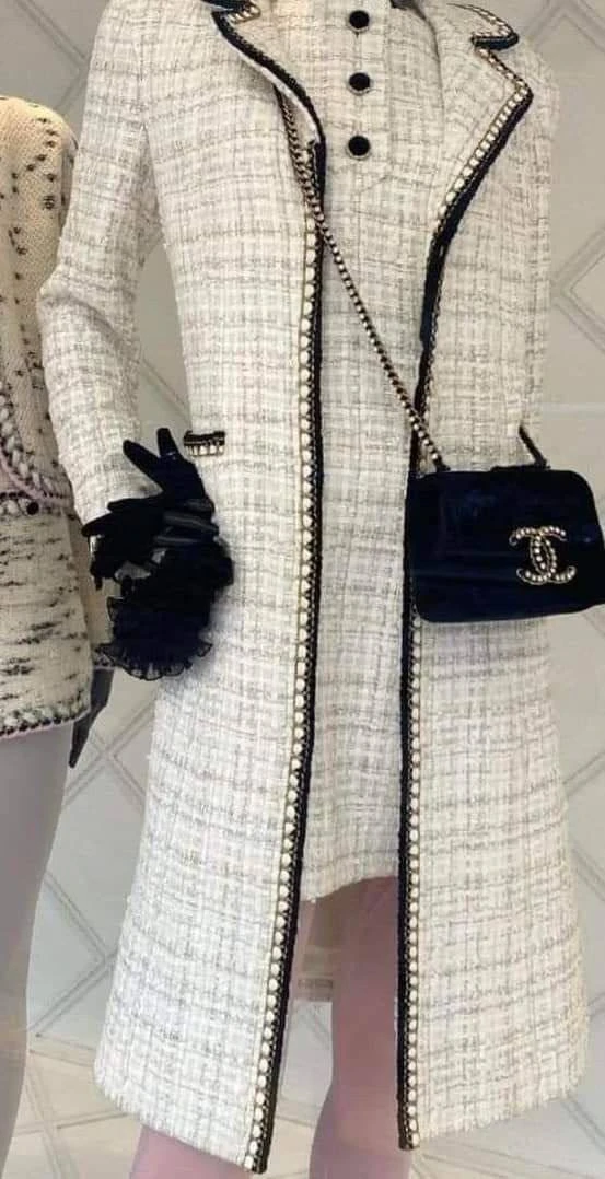 Твидовая ткань Chanel. 💍