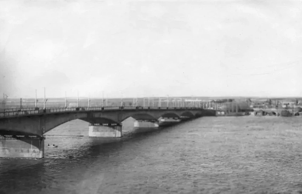 Мост через р. Вятку. Половодье