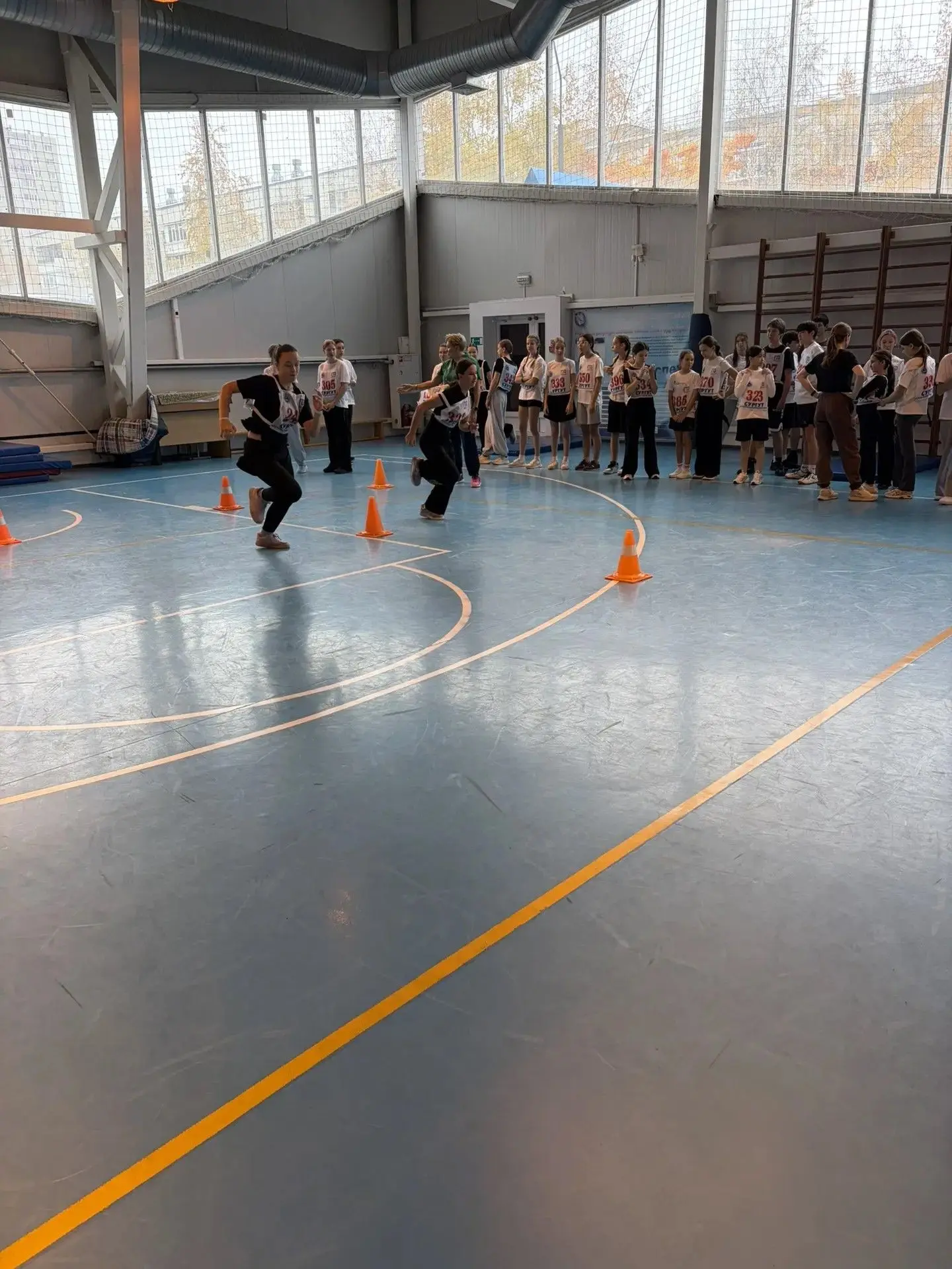 💪В Сургутской технологической школе прошел очередной этап сдачи Всероссийского физкуль...