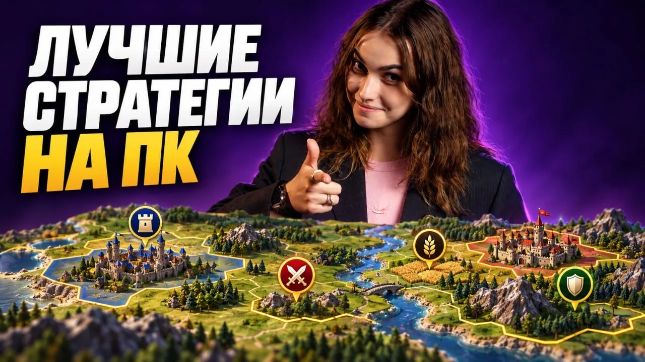 🎯 12 стратегий на ПК, которые украдут всё свободное время