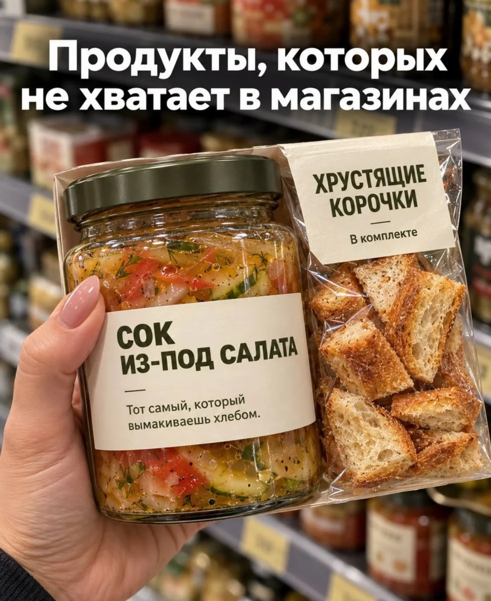 Продукты, которых не хватает в магазинах 😋