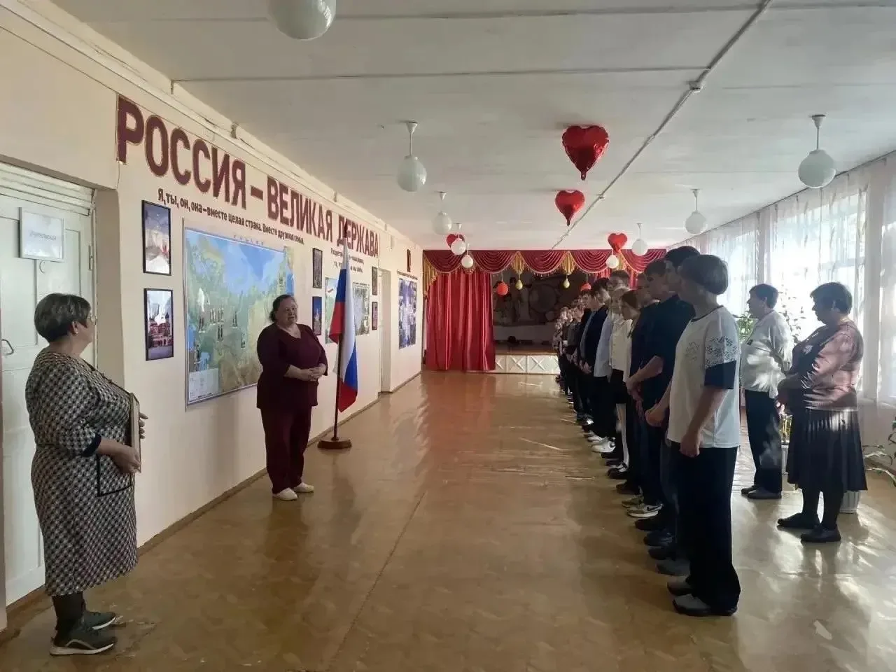 Выход на заслуженный отдых директора МБОУ Ускюльской СОШ Е. А. Полевщиковой