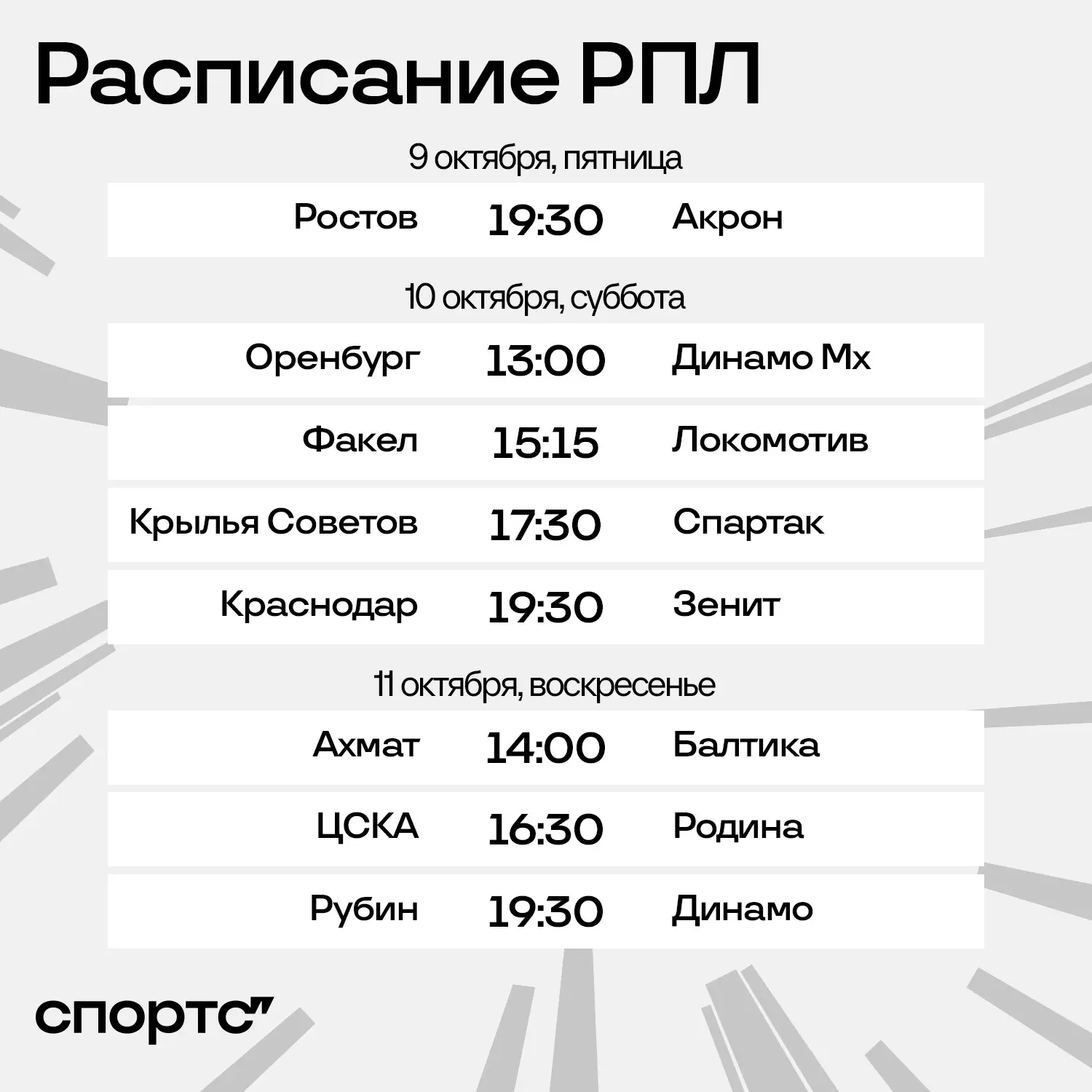 🎉 РПЛ возвращается! Уже сегодня «Ростов» и «Акрон» откроют 10 тур 🇷🇺