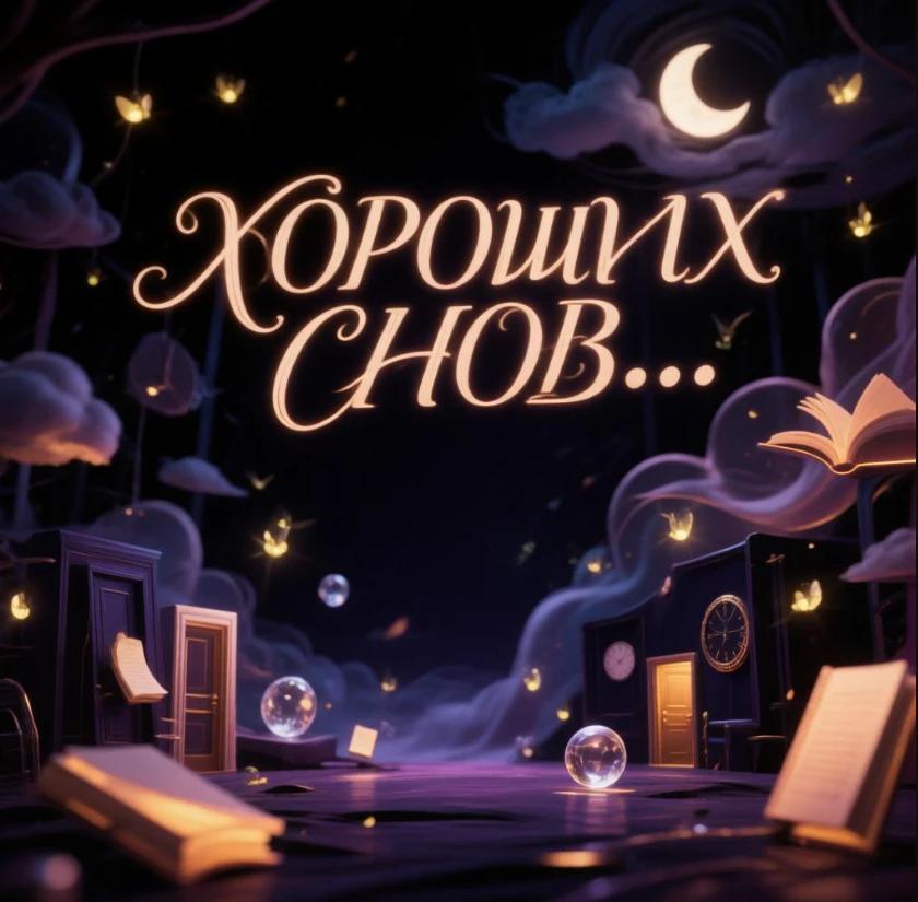Спокойной ночи! 🌸❤😊