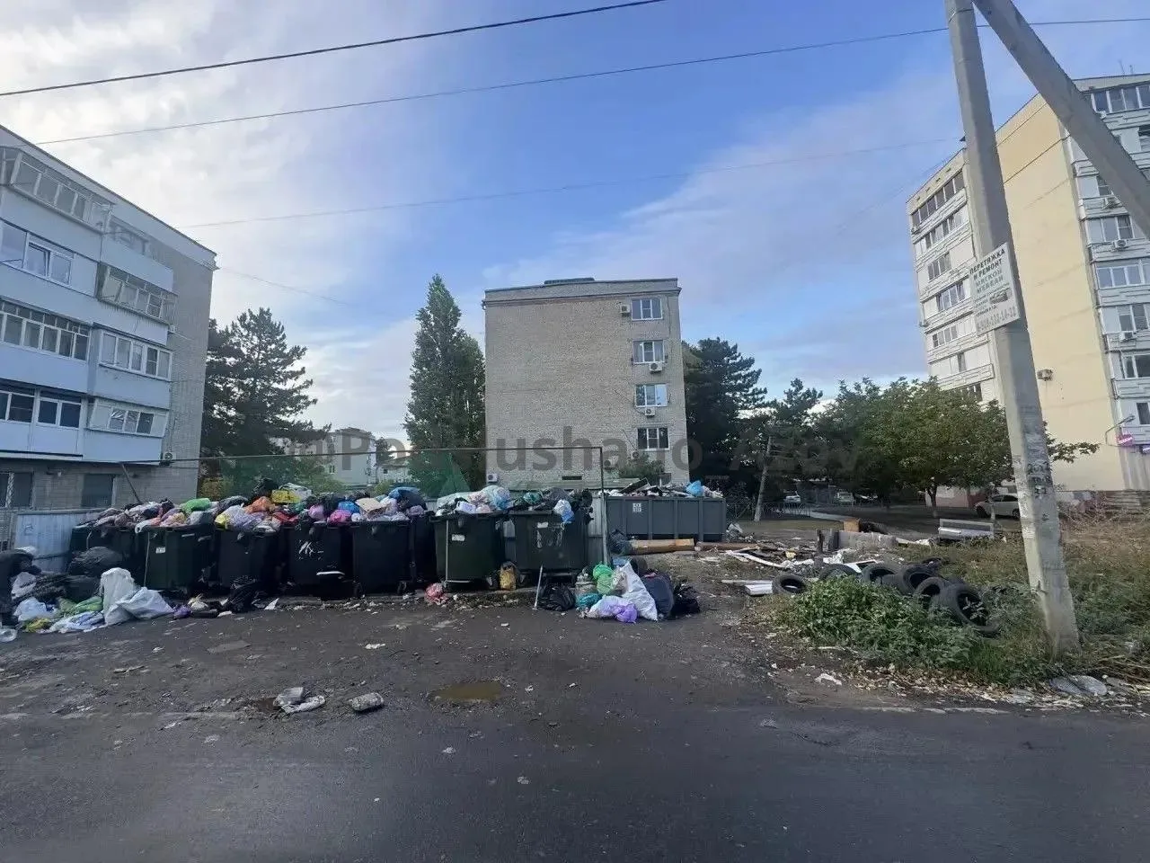 Севастопольская улица 109 жалуется на вонь