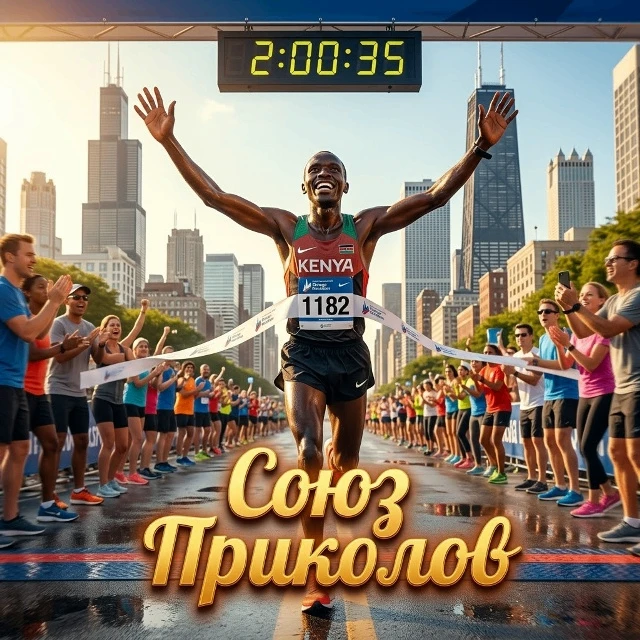 ЧЕЛОВЕК ПРОБЕЖАЛ МАРАФОН ЗА 2 ЧАСА И 35 СЕКУНД!