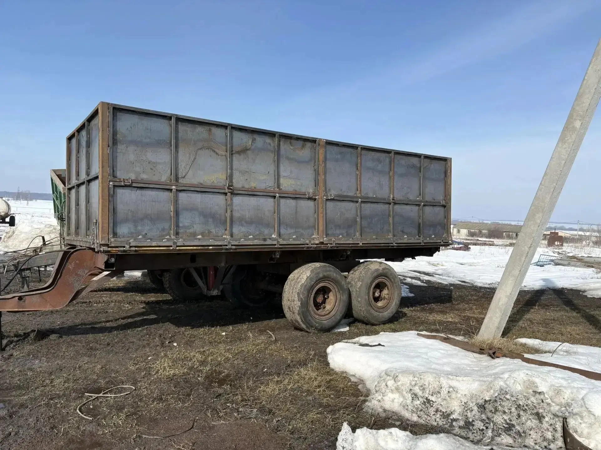 ✅ Авиационные шины на Кировскую телегу.
