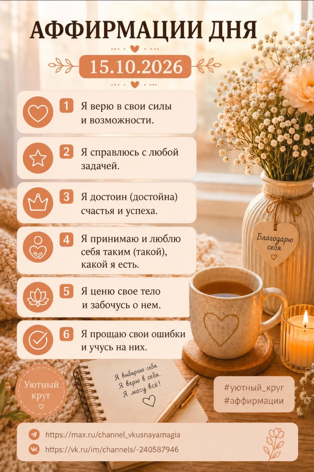 🌙 ДОБРОЕ УТРО, МОИ ДОРОГИЕ! 🤍
