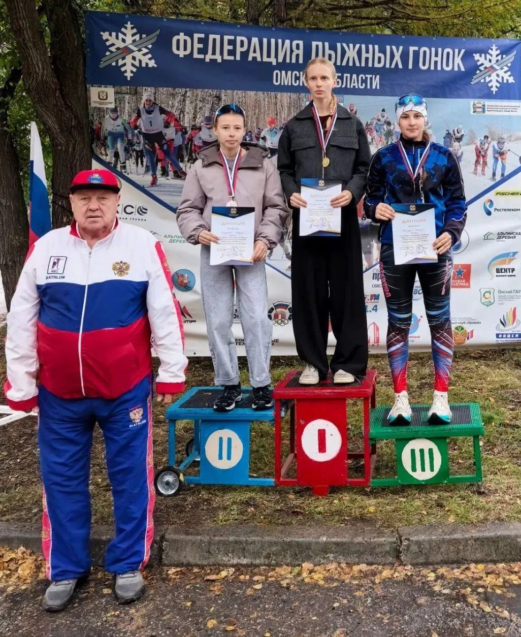 Призёр соревнований по лыжным гонкам