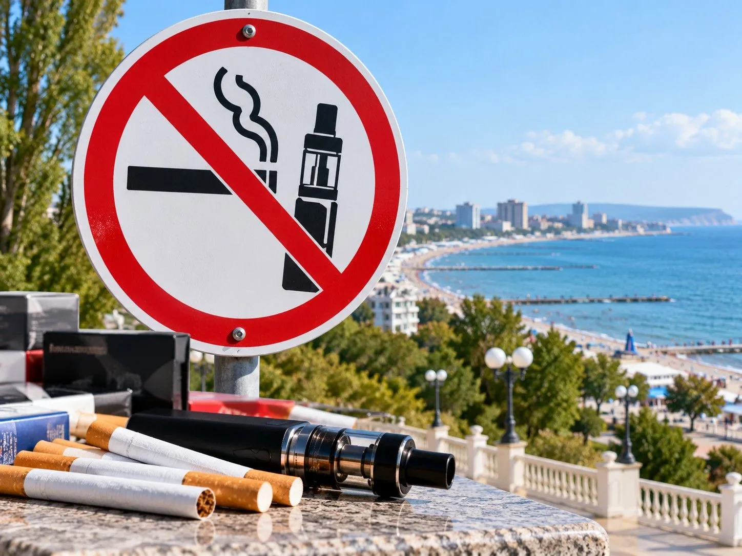 🚭 В Анапе могут изменить зоны запрета продажи сигарет и вейпов