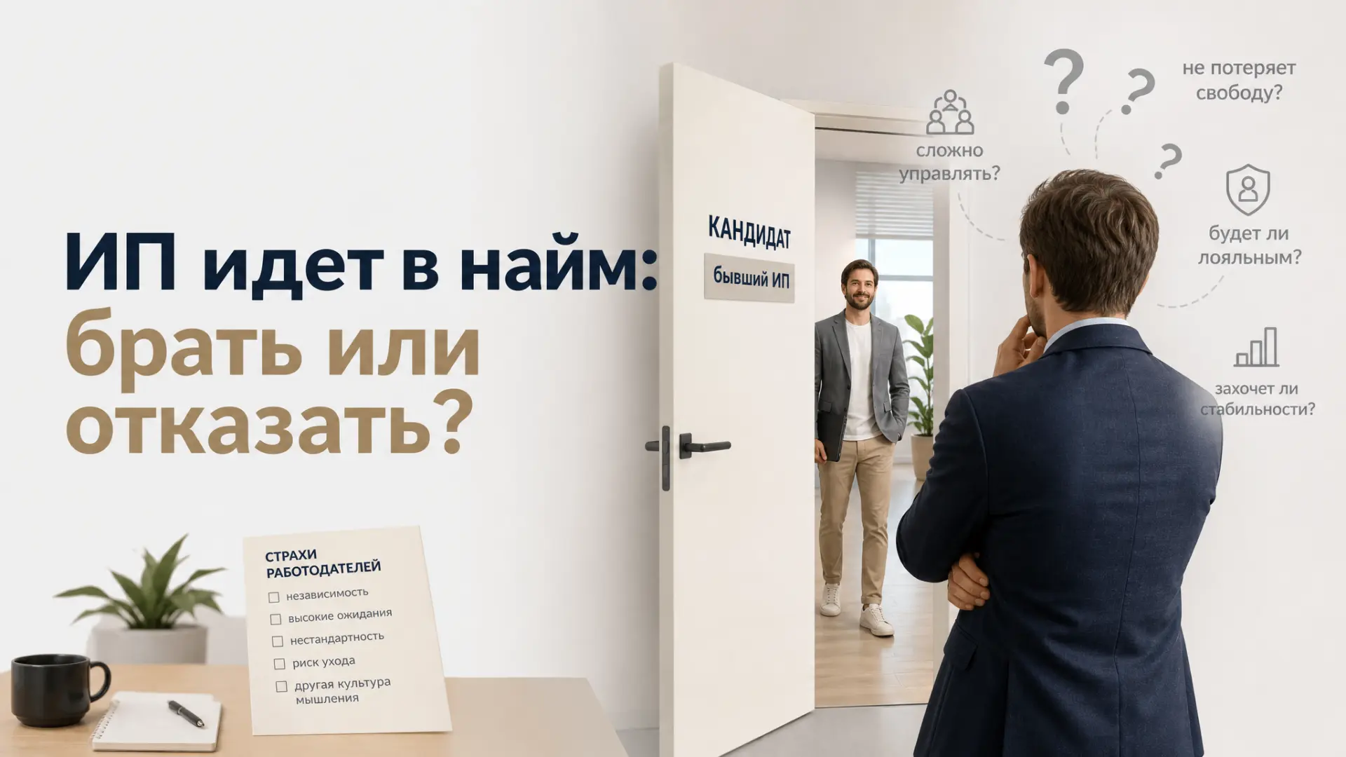 ИП – диагноз на всю жизнь? Говорят, предприниматель – это склад ума и характер. Может л...
