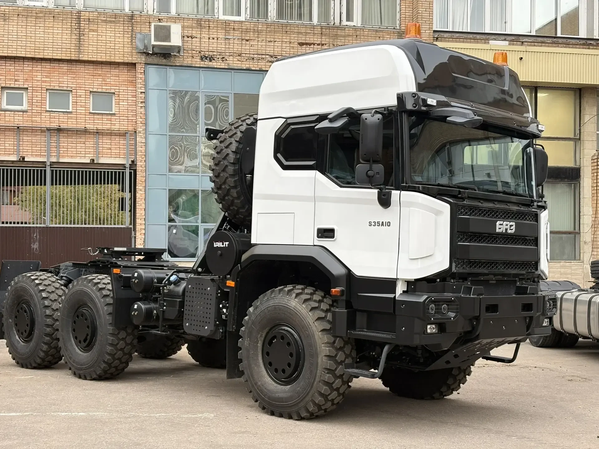 В МАДИ состоялась презентация гражданского грузового автомобиля нового поколения, разра...