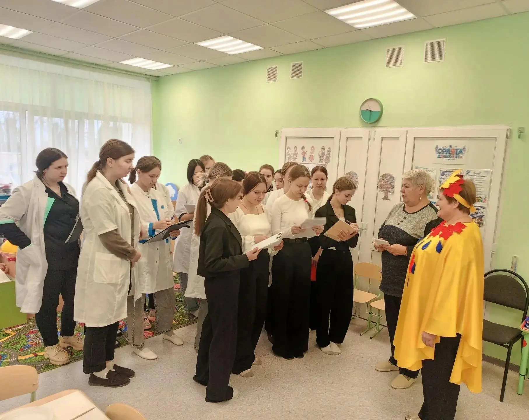 🍂 «В поисках золотой осени»: открытое занятие для будущих педагогов