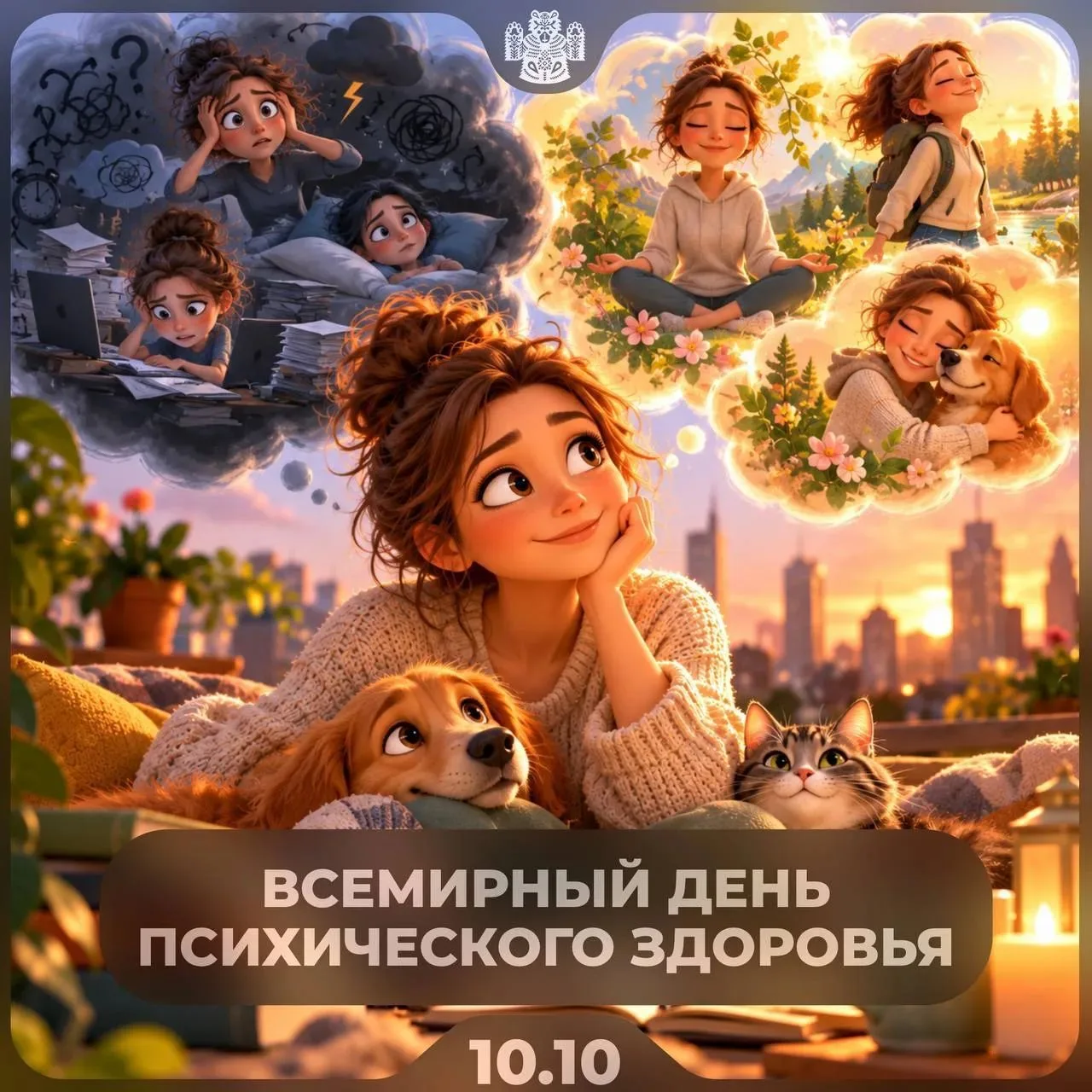 🧘 Сегодня — Всемирный день психического здоровья
