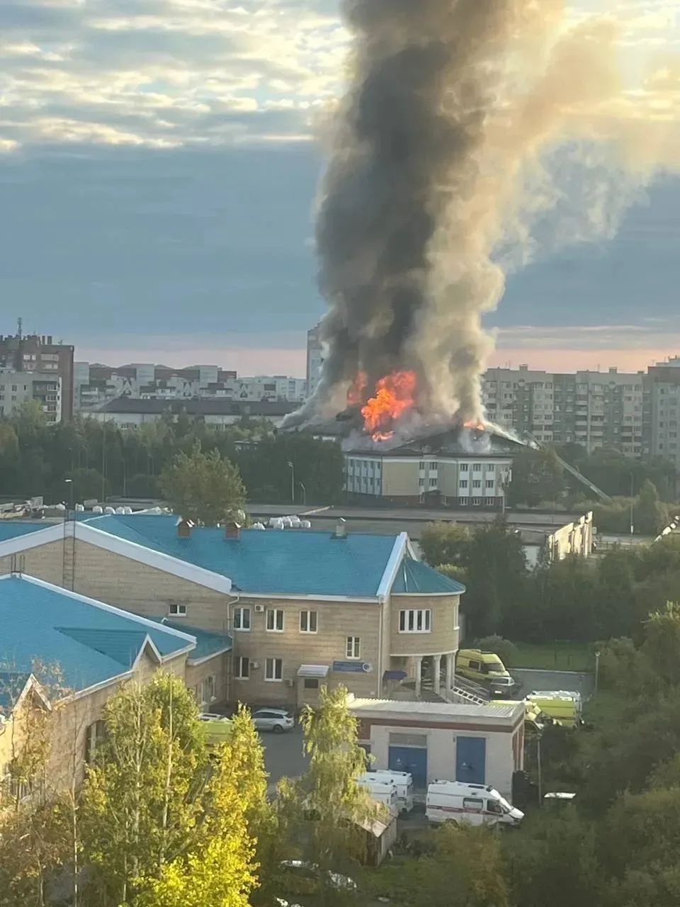 Школу №65 в Тюмени пострадавшую от пожара, откроют после новогодних каникул